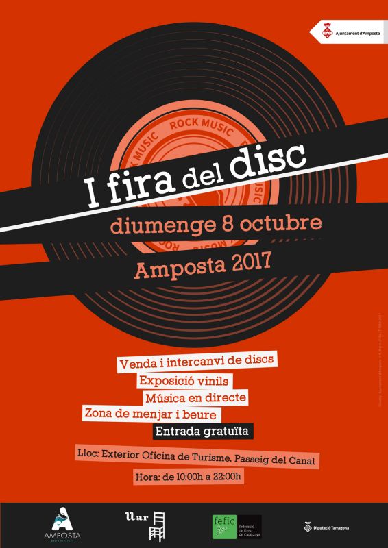 Amposta acull la I Fira del Disc